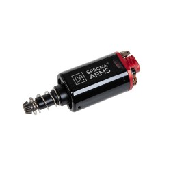 Specna Arms Dark Matter Super High Torque Motor (Long; 31K), Motors are the drivetrain of your airsoft electric gun - when you pull the trigger, your battery sends the current to your motor, which spools up and cycles the gears to fire